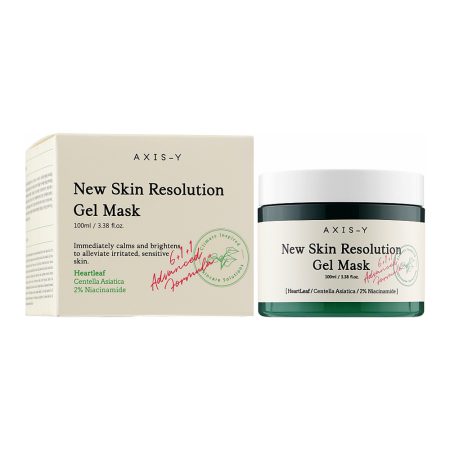ماسک-ژلی-تسکین-دهنده-و-شفاف-کننده-اکسیس-وای-AXIS-Y-New-Skin-Resolution-Gel-Mask-450x450